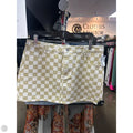 Skirt Mini By Clothes Mentor In Tan & White, Size: 6