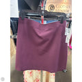Skirt Mini & Short By Amazon Essentials In Maroon, Size: M
