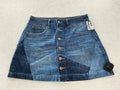 Skirt Mini & Short By American Eagle In Blue Denim, Size:6