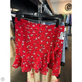 Skirt Mini & Short By Clothes Mentor In Red, Size: L