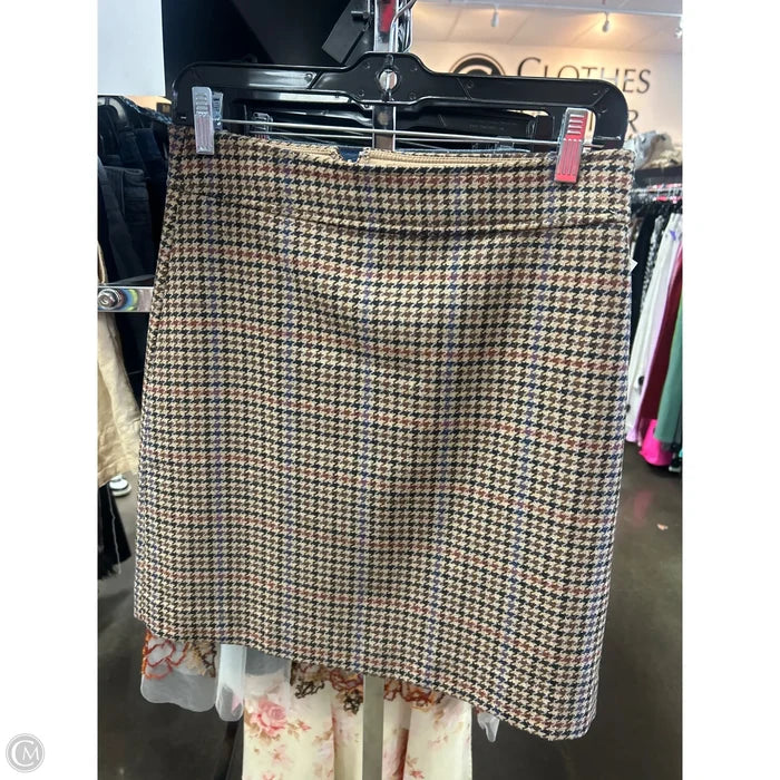 Skirt Mini & Short By J. Crew In Black & Brown, Size: 4