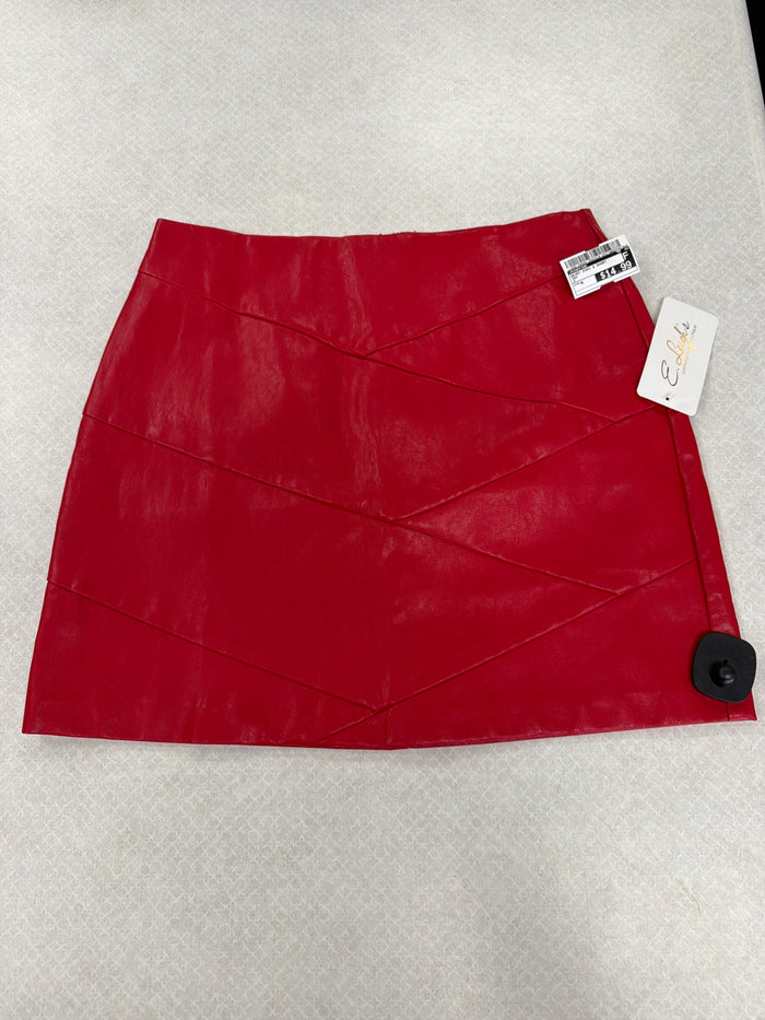 Skirt Mini & Short By Minkpink In Red, Size:M