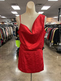 Skirt Set 2Pc By 4S13nna In Red, Size:L