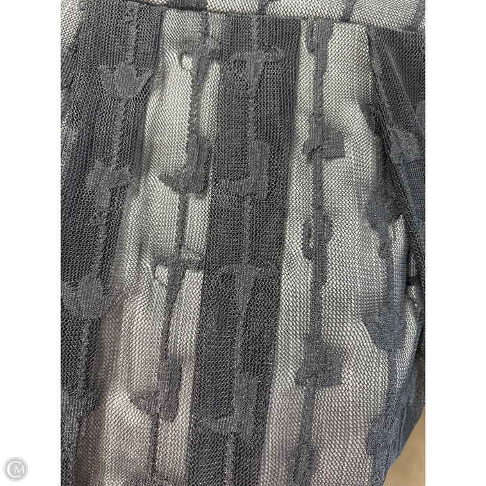 Skort By Clothes Mentor In Black & Grey, Size: M
