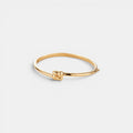 Slim Woven Square Bangle