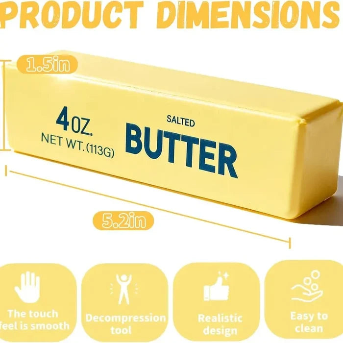 Slow Rising Butter Squishy Toy