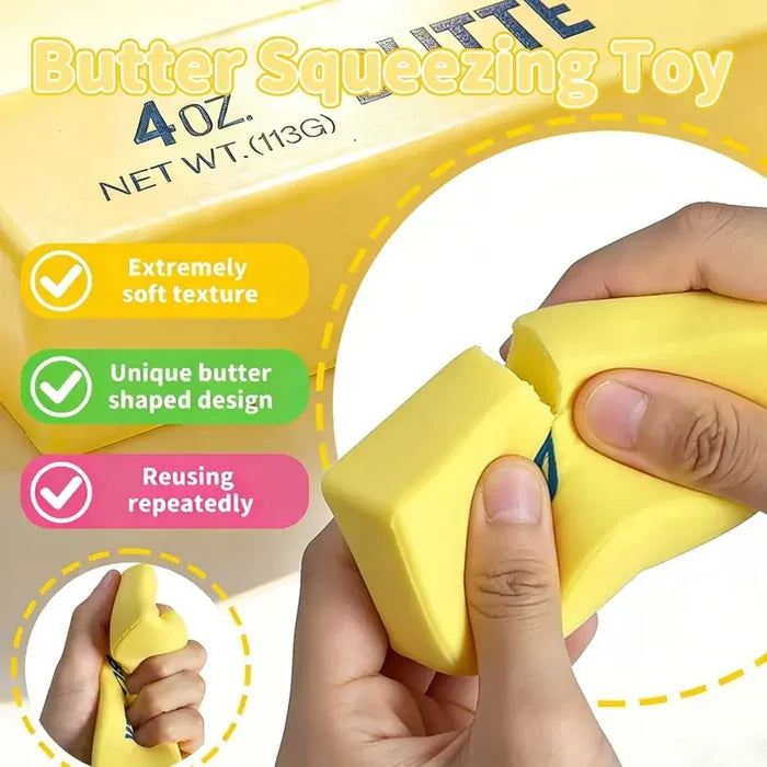 Slow Rising Butter Squishy Toy