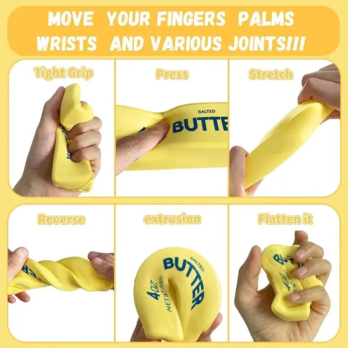 Slow Rising Butter Squishy Toy