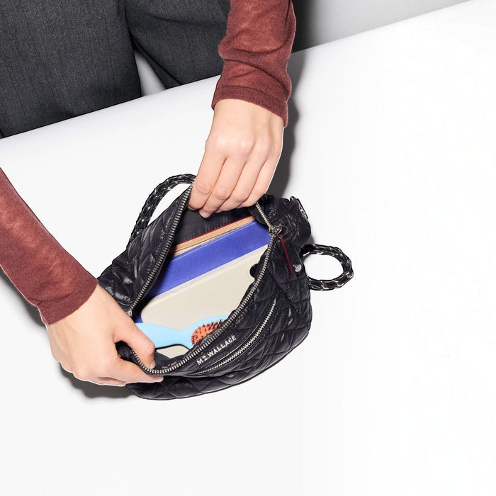 Small Crosby Crossbody Sling- Black