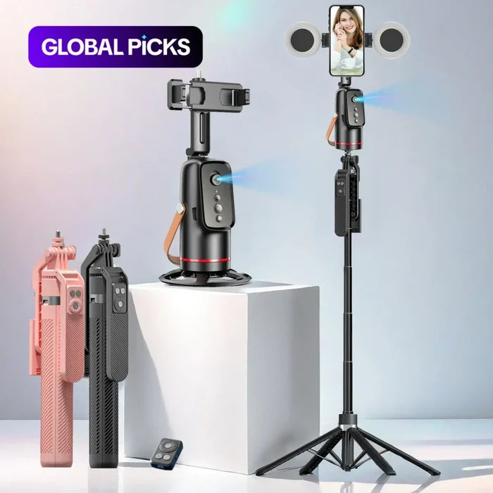 Smart Face-Tracking Vlogging Gimbal Kit
