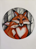 Smooch the Fox - Fine Art Print