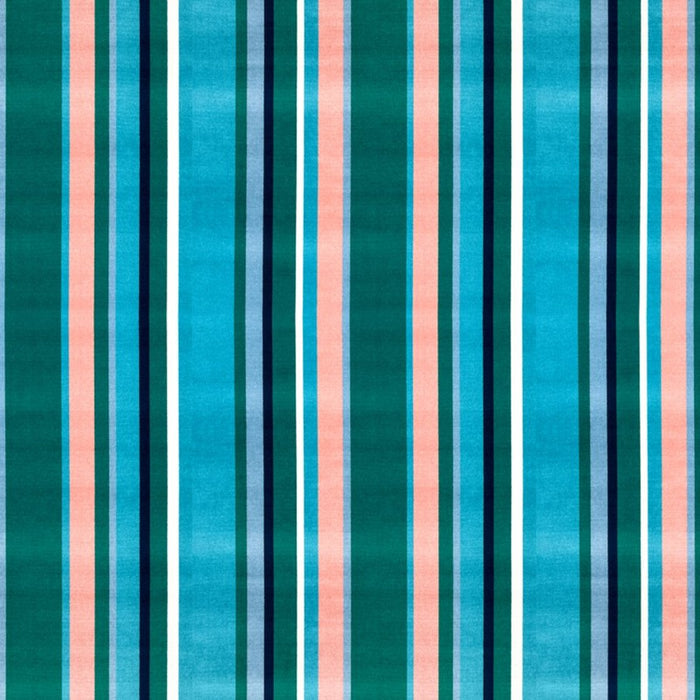 South Beach Stripes Outdoor Velvet Fabric - Outdoors