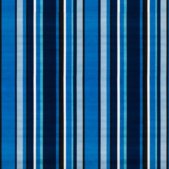 South Beach Stripes Outdoor Velvet Fabric - Outdoors