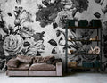 Spanish Rose - Custom Sized Wallpaper Mural (per m2)