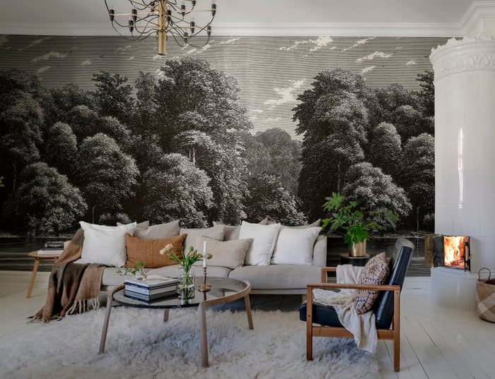 Spring Grove - Custom Sized Wallpaper Mural (per m2)