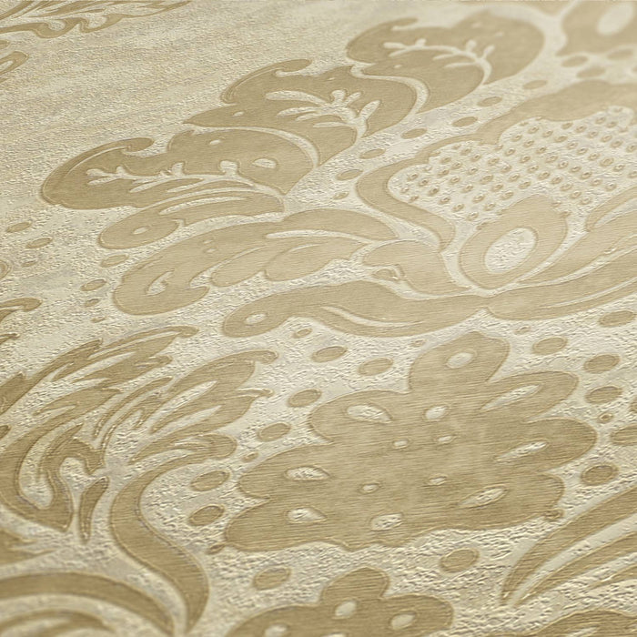 St. Petersberg Baroque Wallpaper - Gold