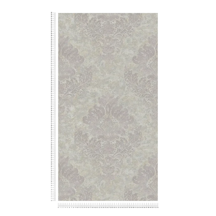 St. Petersberg Baroque Wallpaper - Grey