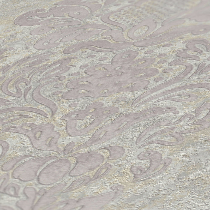 St. Petersberg Baroque Wallpaper - Grey