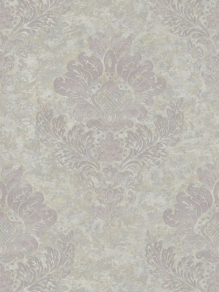 St. Petersberg Baroque Wallpaper - Grey
