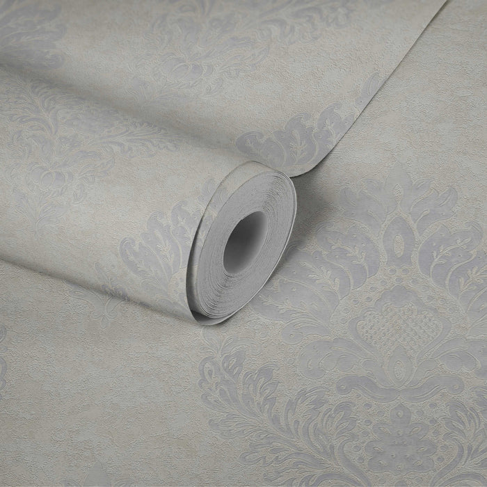 St. Petersberg Baroque Wallpaper - Ivory