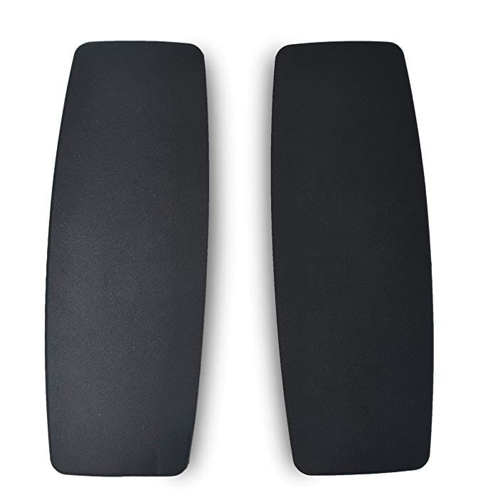 Replacement black arm pads for Steelcase Leap V2, Amia, and Think office chairs