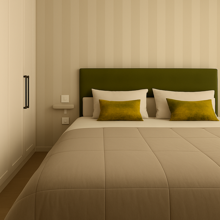 Stripes Wallpaper - Soft Grey/White