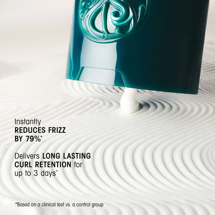 Shop Rescue Spa Styling Butter Curl Enhancing Cream in teal bottle, reduces frizz and defines curls.