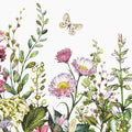 Summer Flowers - Wallpaper Mural  - Two Sizes