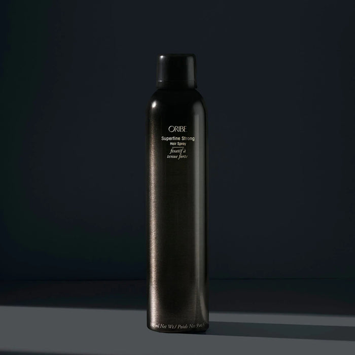 Shop Rescue Spa Oribe Superfine Strong Hair Spray, 9 oz, provides strong hold and natural shine.