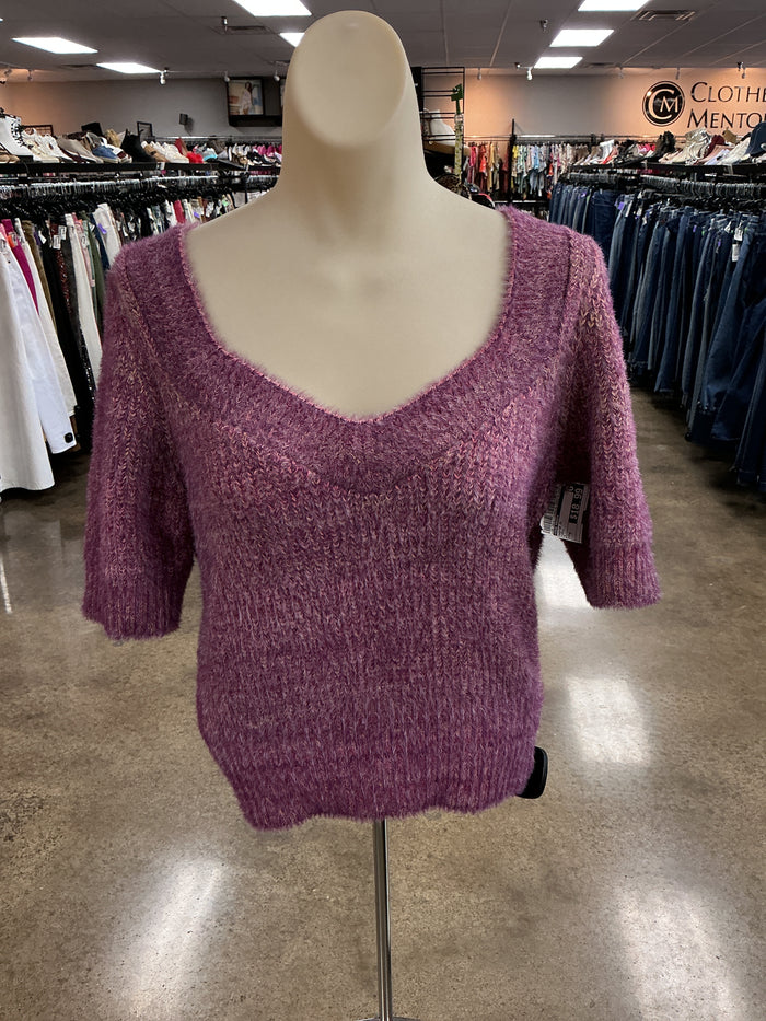 Sweater Ss By Steve Madden In Purple, Size:M