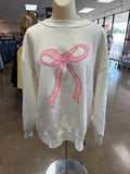 Sweatshirt Crewneck By Clothes Mentor In Cream, Size:S