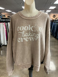 Sweatshirt Crewneck By Oat In Tan, Size:L