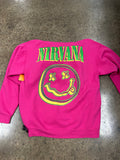 Sweatshirt Hoodie By Clothes Mentor In Pink, Size:S