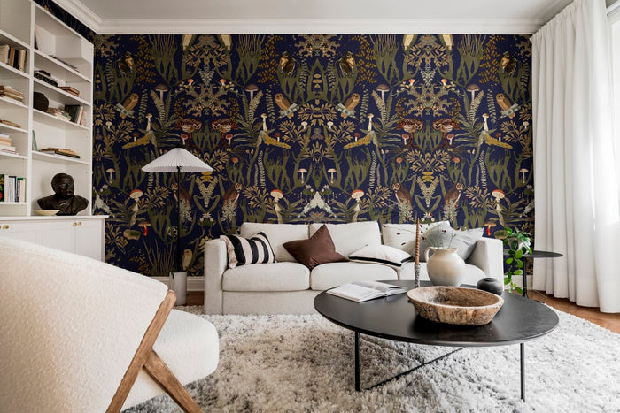Swedish Forest - Custom Sized Wallpaper Mural (per m2)