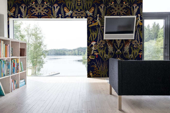 Swedish Forest - Custom Sized Wallpaper Mural (per m2)