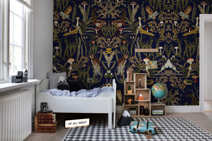 Swedish Forest - Custom Sized Wallpaper Mural (per m2)