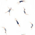 Swimming In It Wallpaper - Cream