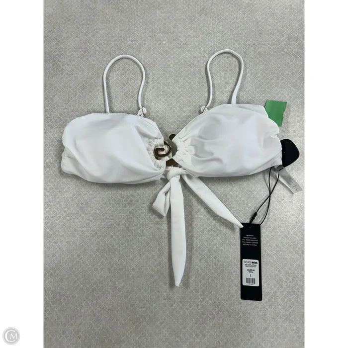 Swimsuit 2pc By Fashion Nova In White, Size: L