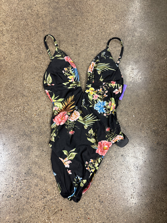 Swimsuit By Shade & Shore In Black, Size:Xs