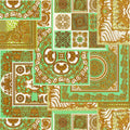 Versace Tapestry Wallpaper - Gold/Green/Brown