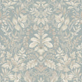 Tavira - Leafy Wonderland Wallpaper - Blue