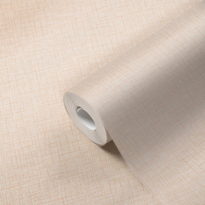 Textile Texture Wallpaper - Beige/Yellow