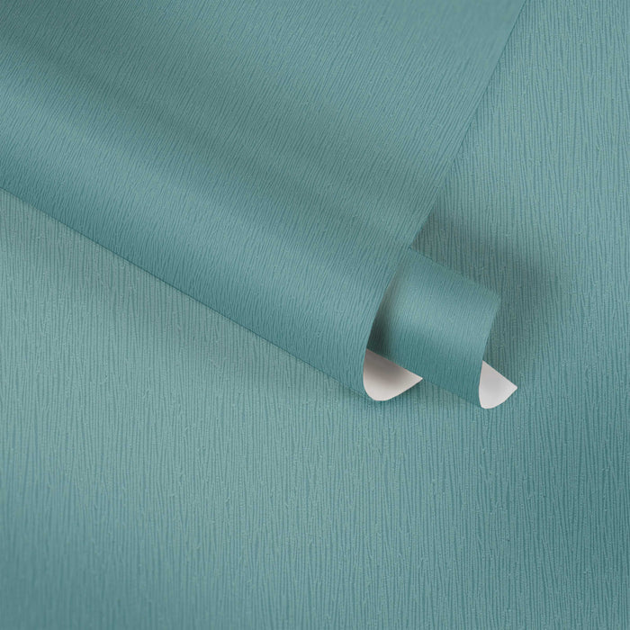 Textured Vinyl Wallpaper - Aqua Blue