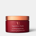 Shop Rescue Spa Augustinus Bader Geranium Rose Body Cream in a deep red jar with a metallic copper lid.