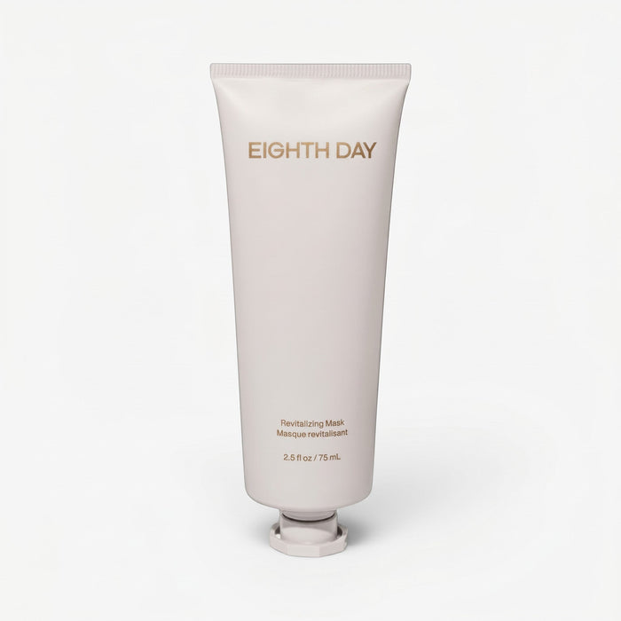 Shop Rescue Spa Eighth Day Revitalizing Mask in a beige 75ml squeeze tube for hydrating and firming skin treatment.
