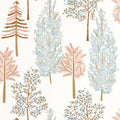 The Tree House Wallpaper - Bleu - Discontinuing