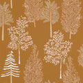 The Tree House Wallpaper - Ochre - Discontinung