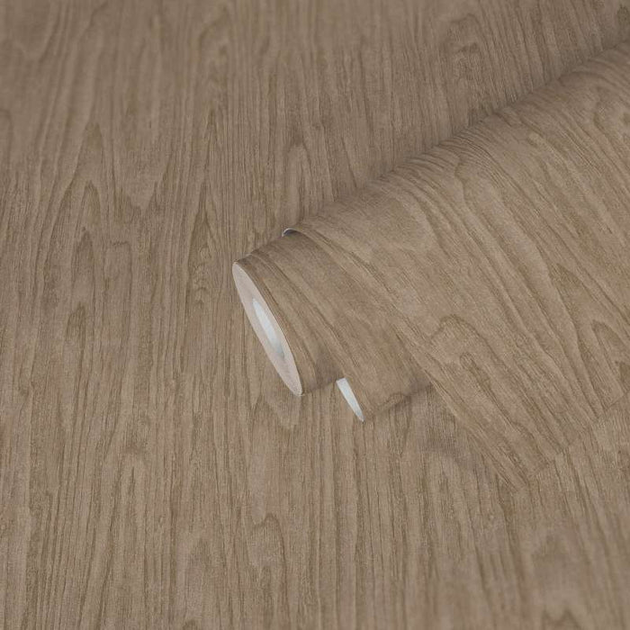 Versace Timber Wallpaper - Beige/Brown