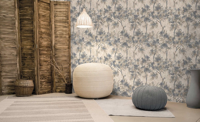 Tipu Indigo Blue wallpaper