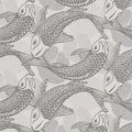 Tokyo Fish Bowl Vinyl Wallpaper - Dark Grey - Discontinuing